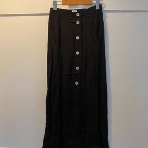 COPY - Wilfred Black Maxi Skirt - Bottom Up Skirt